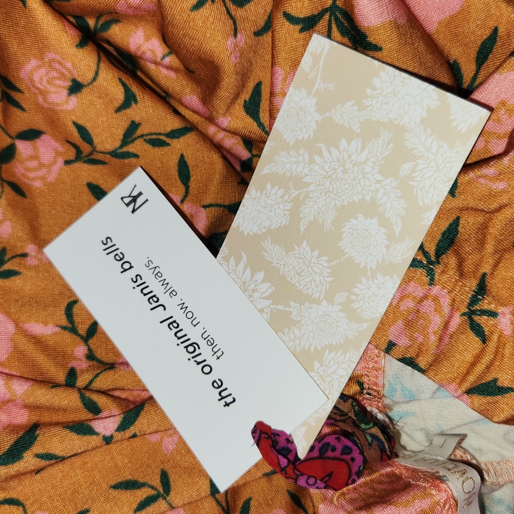 New Novella Royale Janis Bells Copper Flamenco L Pant Leggings Bell Bottoms BNWT - Picture 16 of 16